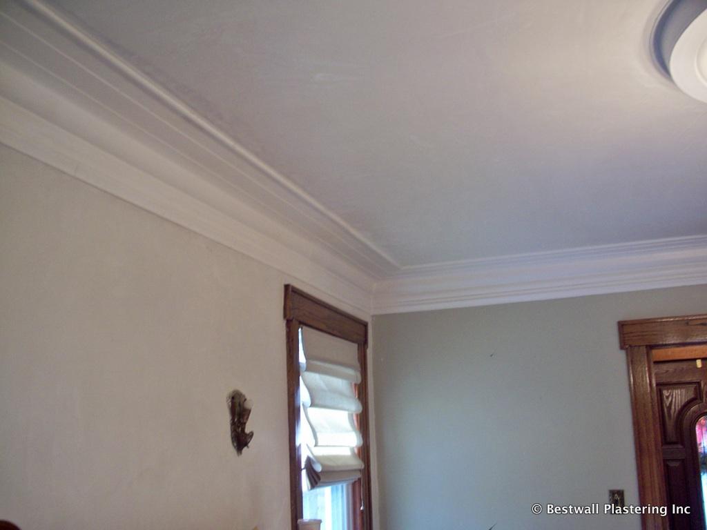 Restored Plaster Molding in Union County, NJ